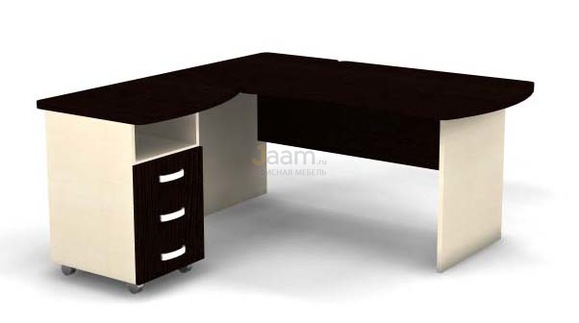 Мебель для персонала Угловое рабочее место левое L B198