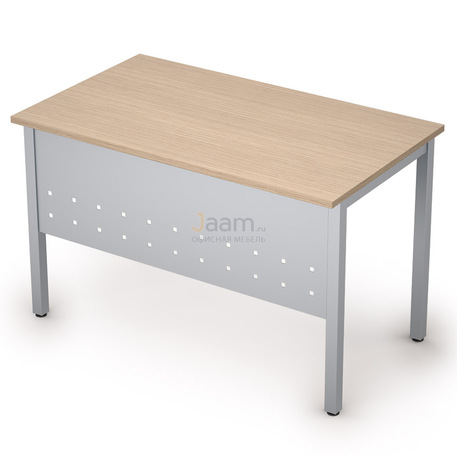 Мебель для персонала Стол прямолинейный на металлических опорах 2МК.108