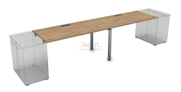Мебель для персонала  Бенч на 2 рабочих места СДТЛ-П.985