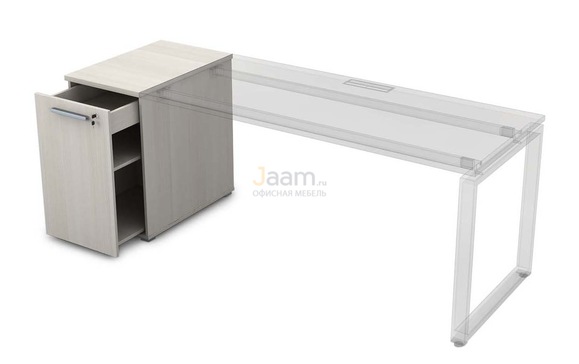 Мебель для персонала Офисная тумба с выкатной секцией 9Т.008