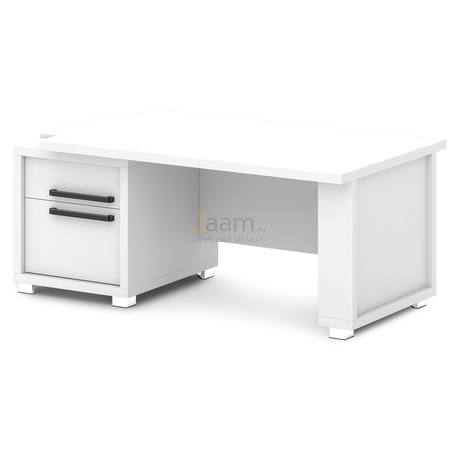 Кабинет руководителя Стол руководителя с одной тумбой L-110пр/л