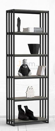 Мебель для персонала Стеллаж высокий с верт.орг. METALFRAME 3