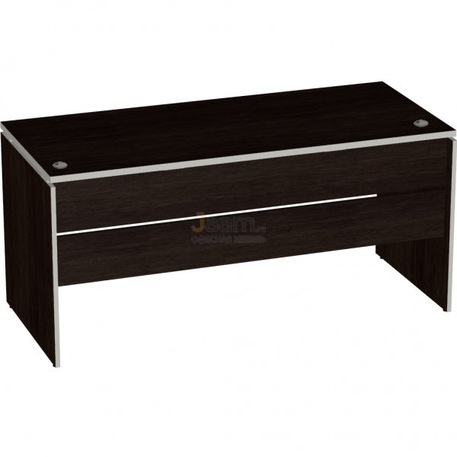 Мебель для персонала Стол прямой с двумя отверстиями под кабель канал V - 1.2 С