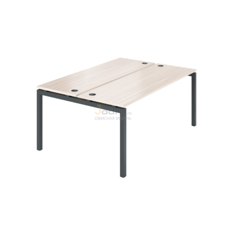 Мебель для персонала Бенч двойной на 2 рабочих места АМБ-005.60