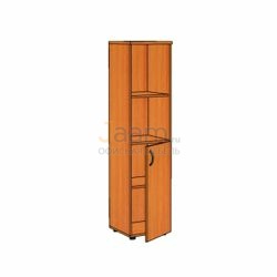 Мебель для персонала Офисный шкаф узкий, низкий ЛФ230
