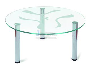 Журнальный столик из стекла Робер-6М