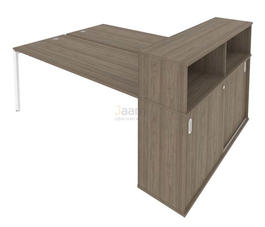 Мебель для персонала Рабочая станция с опорным шкафом-купе Б.РС-СШК-2.5