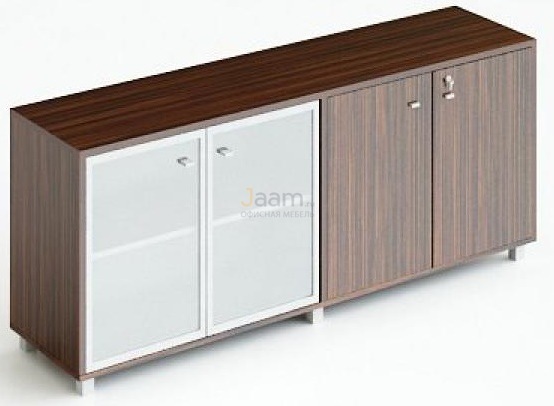 Кабинет руководителя Офисный шкаф комбинированный для документов 240/2