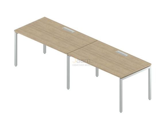 Мебель для персонала Двойная группа столов с люком RP-3.1(x2)+F-33