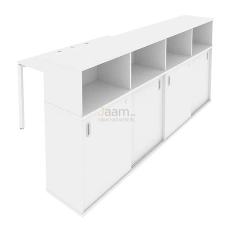 Мебель для персонала Рабочая станция с опорным шкафом-купе Б.РС-СШК-4.1