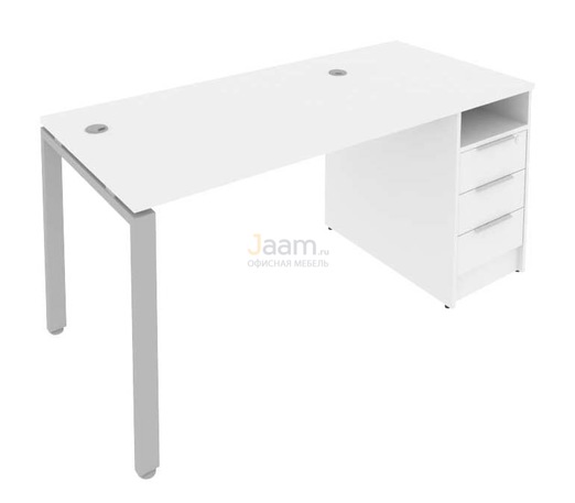 Мебель для персонала Рабочая станция с опорной тумбой Б.РС-СТП -1.2