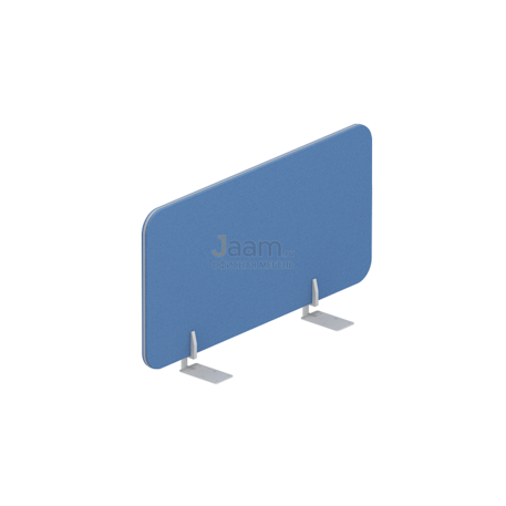 Мебель для персонала Экран настольный торцевой финальный (ткань) UDSFLF080