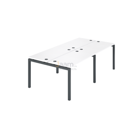 Мебель для персонала Бенч двойной на 4 рабочих места АМБ-002.60-4