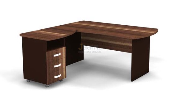 Мебель для персонала Угловое рабочее место левое L B198
