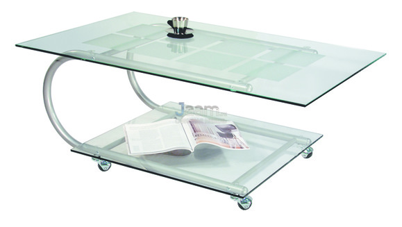 Журнальный столик из стекла Дуэт-10