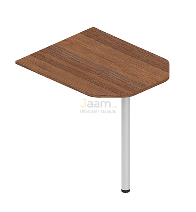 Мебель для персонала Брифинг-приставка с опорой W-9,L-740