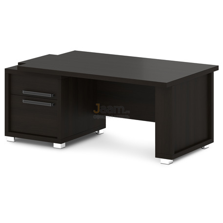 Кабинет руководителя Стол руководителя с одной тумбой L-110пр/л