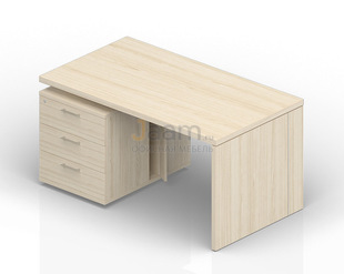 Кабинет руководителя Стол на опорной тумбе левый NR200T3G