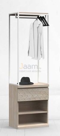 Мебель для персонала Гардероб X OAK с ящиками и полкой 