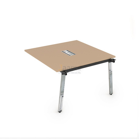 Мебель для персонала Средний модуль стола для переговоров БЕНЧ-системы металл глянец 10СПС.128