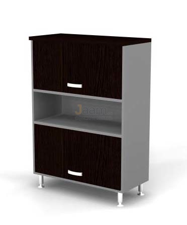 Мебель для персонала Шкаф открытый, 2 глухие лифт-двери BR81.0366