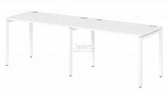 Мебель для персонала Линейный кластер на 2 рабочих места S-135