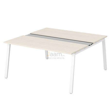 Мебель для персонала Рабочая станция на металлокаркасе ПК-ТНП-СР160Х160Н2/МКА/БЭ/КК