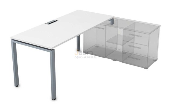 Мебель для персонала Стол для крепления на тумбу правый СТП-П.989