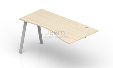 Мебель для персонала Приставной элемент Волна правый ARPG149DV