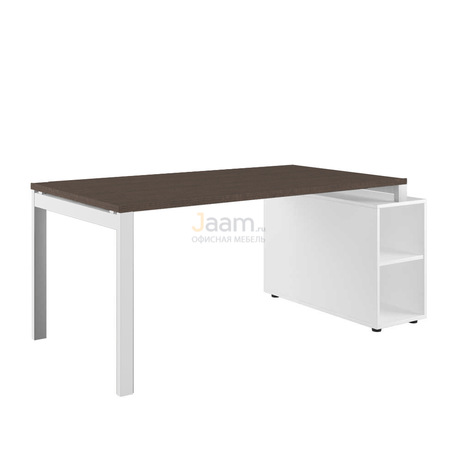 Кабинет руководителя Стол руководителя на опорной тумбе. Левый TES284135