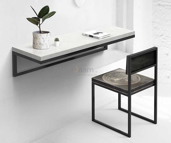 Мебель для персонала Стол-консоль METALFRAME МИКРОЦЕМЕНТ