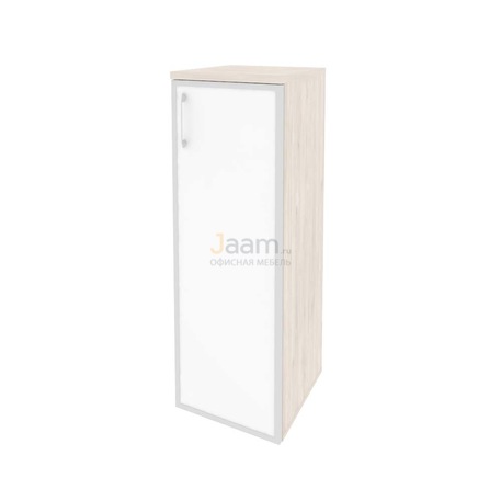 Мебель для персонала Офисный шкаф средний узкий правый O.SU-2.4RW(R)