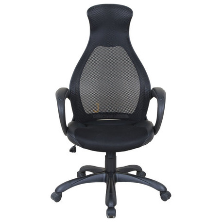 Кресло Genesis EX-517 черное/черное