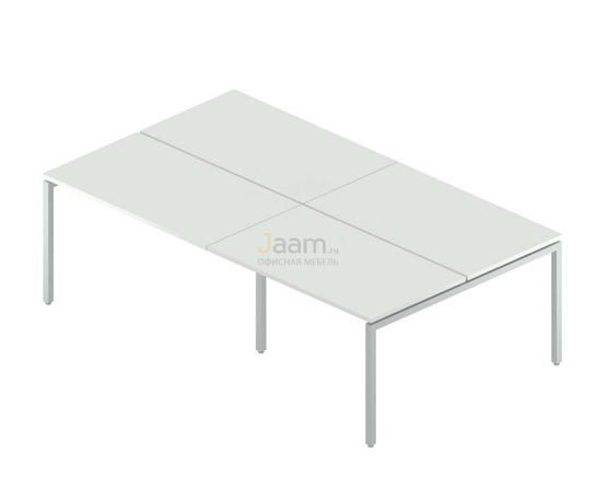 Мебель для персонала Двойная группа сдвоенных столов RP-2(x4)+F-58