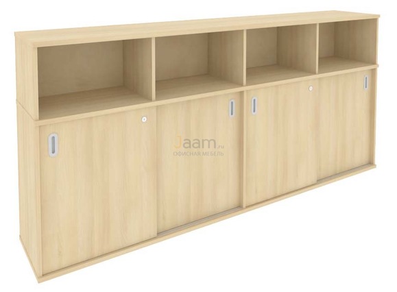 Мебель для персонала Офисный шкаф-купе приставной Б.ШК-4