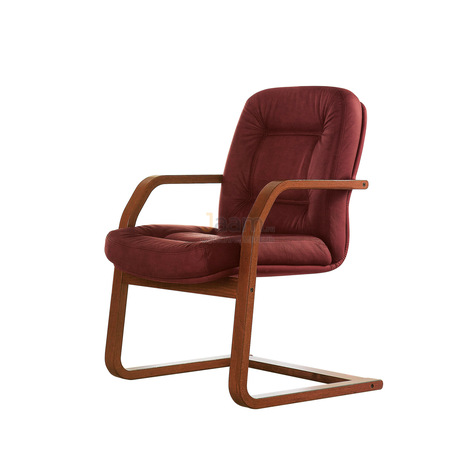 Кресло Косма/В Кожа нестандартная/база дерево