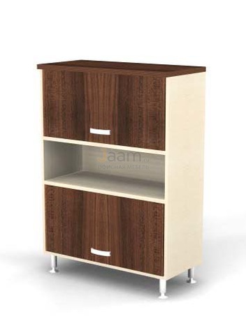 Мебель для персонала Шкаф открытый, 2 глухие лифт-двери BR81.0366