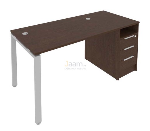Мебель для персонала Рабочая станция с опорной тумбой Б.РС-СТП -1.2