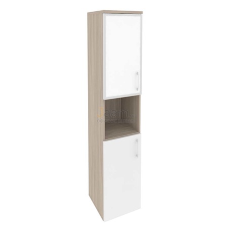 Мебель для персонала Офисный шкаф высокий узкий левый O.SU-1.4RW(L)