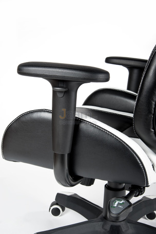 Кресло F1 CX0912H01 чёрно-белое