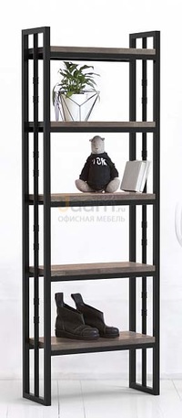 Мебель для персонала Стеллаж высокий OLD ZINGER OAK