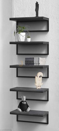 Мебель для персонала Стеллаж средний скрытый МИКРОЦЕМЕНТ