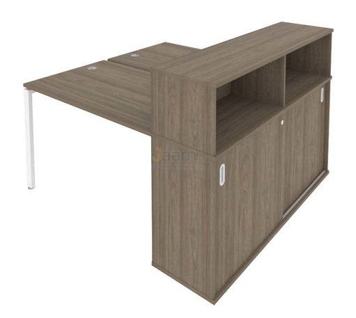 Мебель для персонала Рабочая станция с опорным шкафом-купе Б.РС-СШК-2.2