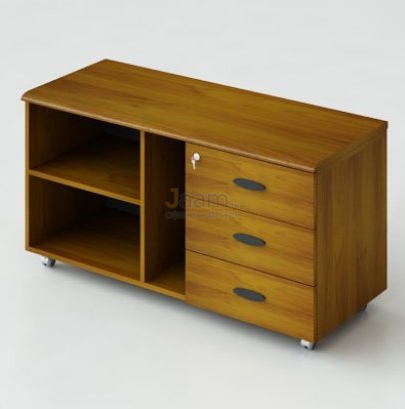 Кабинет руководителя Офисная тумба 3-х секционная 206 лев./прав. ДСП Тик