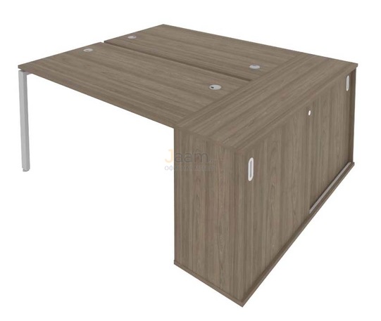 Мебель для персонала Рабочая станция с опорным шкафом-купе Б.РС-СШК-1.3