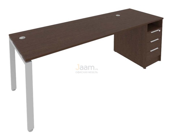 Мебель для персонала Рабочая станция с опорной тумбой Б.РС-СТП -1.5