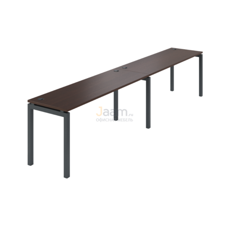 Мебель для персонала Бенч линейный на 2 рабочих места АМБЛ-005.60-2