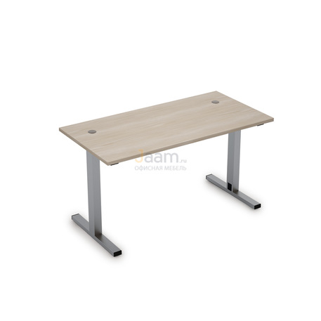 Мебель для персонала Стол рабочий прямолинейный с кабель-каналом (T-образная опора) 2МТК.077